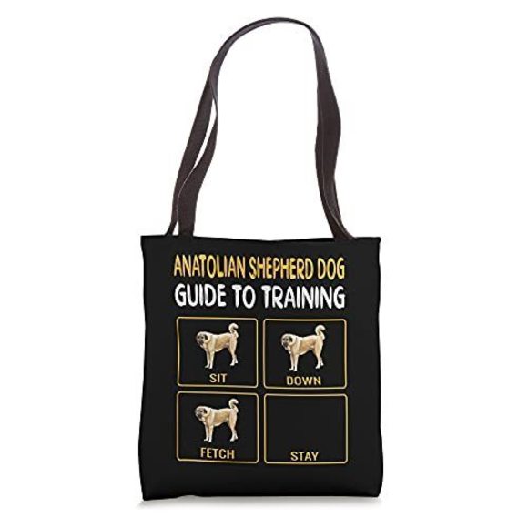 Anatolian Shepherd Dog Guide To Training Dog Obedience Tote Bag :v - Picture 1 of 4